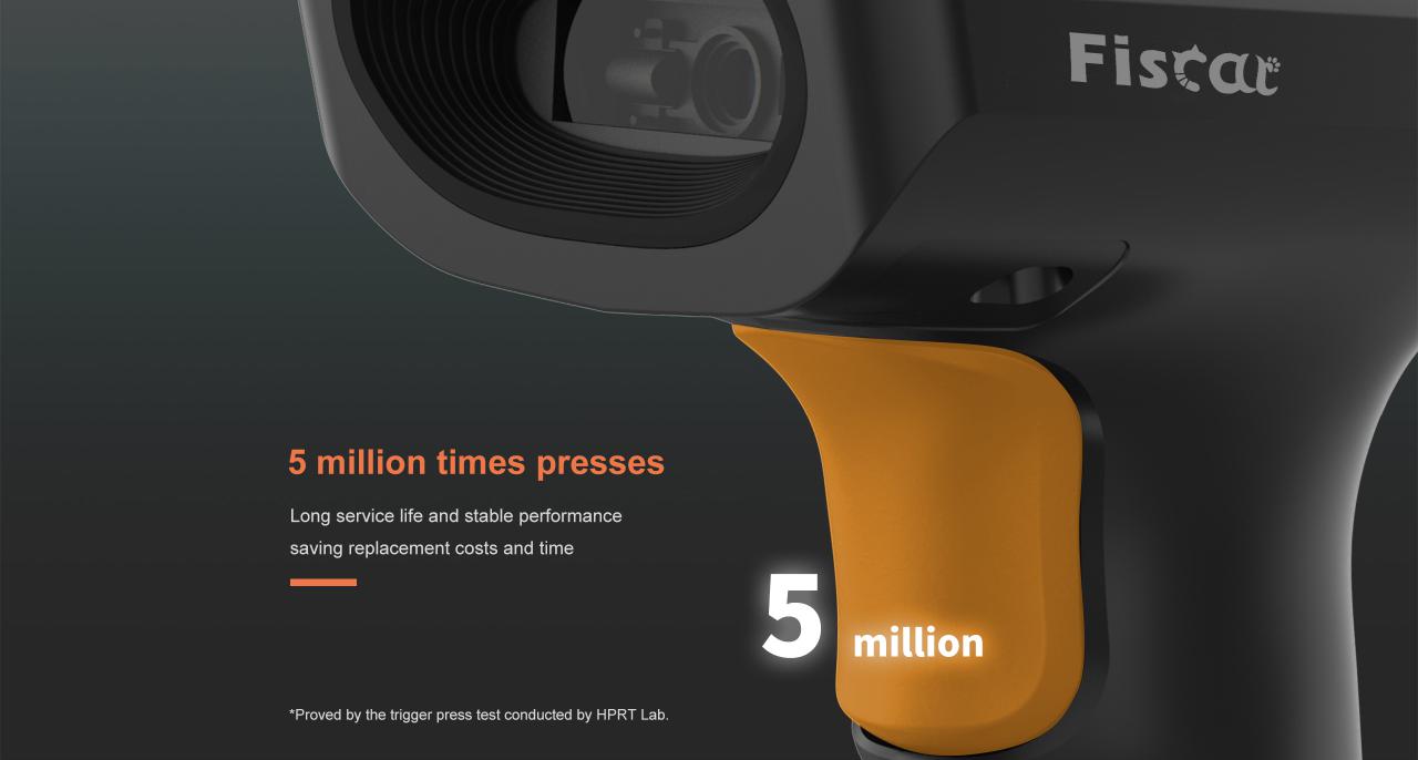 1D Handheld Barcode Scanner